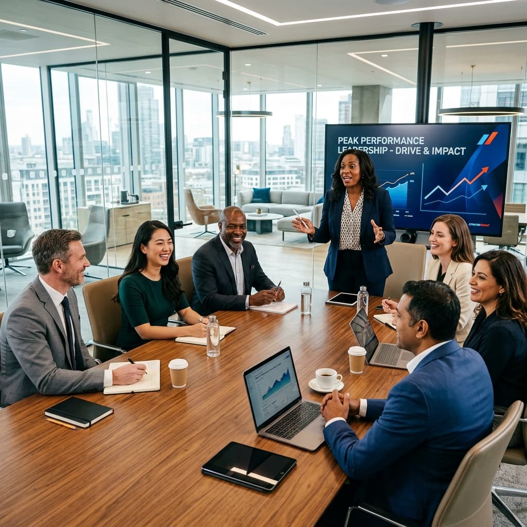Coaches guiding a team